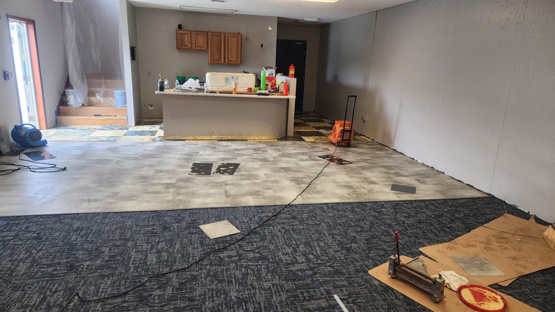 Mid-Install Progress